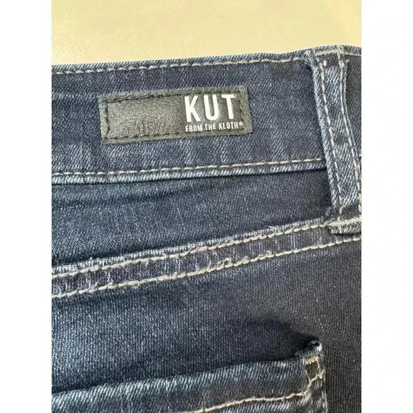 Kut From The Kloth Diana High-Rise Fab Ab Relaxed Skinny Jeans 12 P Initiative - Picture 15 of 15